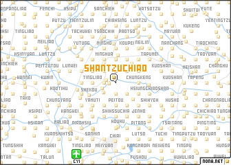 map of Shan-tzu-chiao