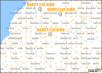 map of Shan-tzu-chiao