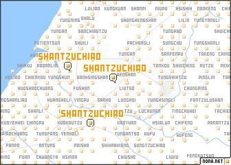 map of Shan-tzu-chiao