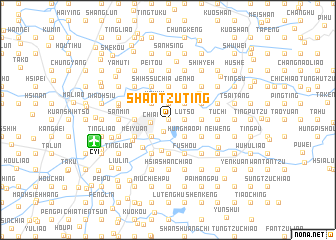 map of Shan-tzu-ting