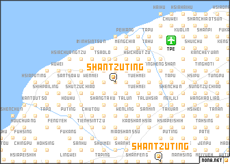 map of Shan-tzu-ting