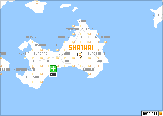 map of Shan-wai