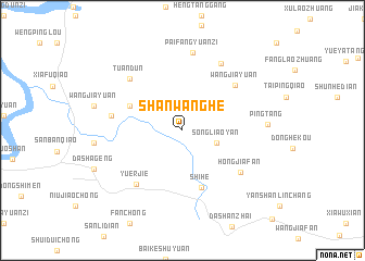 map of Shanwanghe