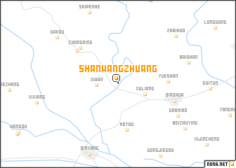 map of Shanwangzhuang