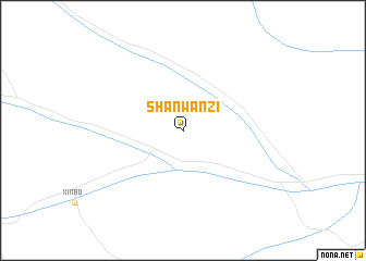 map of Shanwanzi