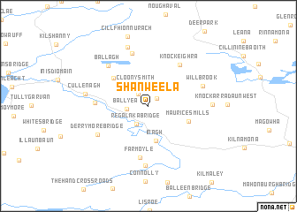 map of Shanweela