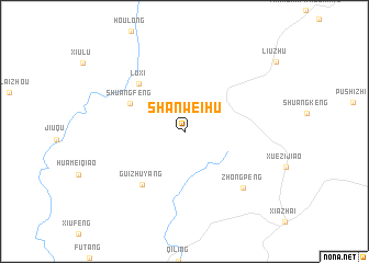 map of Shanweihu