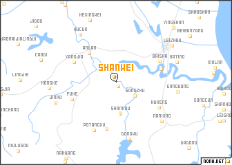 map of Shanwei