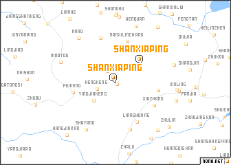 map of Shanxiaping