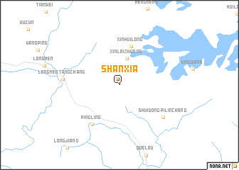 map of Shanxia