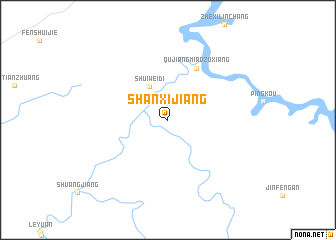 map of Shanxijiang