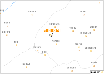 map of Shanxiji