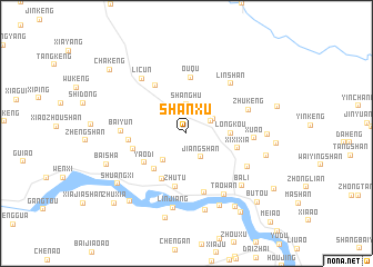 map of Shanxu