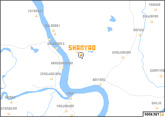 map of Shanyao