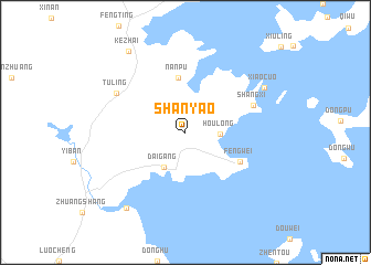 map of Shanyao