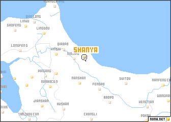 map of Shanya