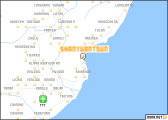 map of Shan-yüan-ts\