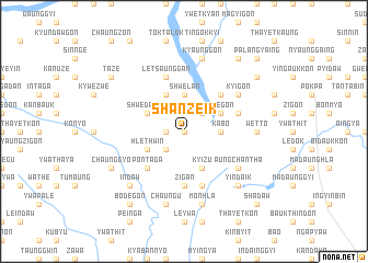 map of Shanzeik