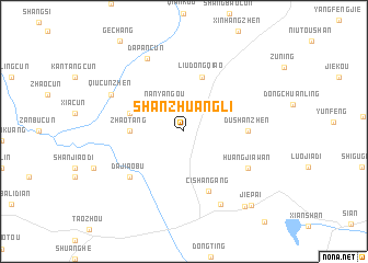 map of Shanzhuangli