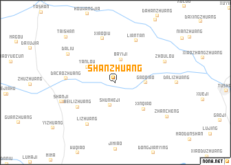 map of Shanzhuang
