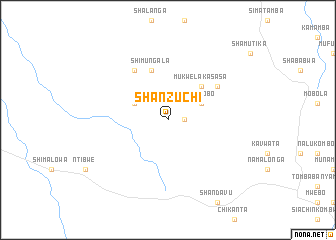 map of Shanzuchi