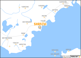 map of Shanzui