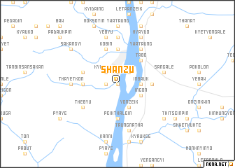 map of Shanzu