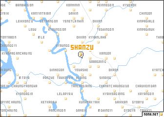 map of Shanzu