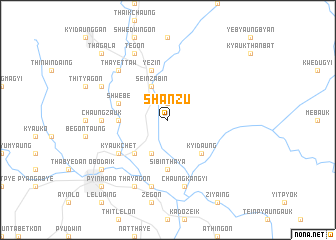 map of Shanzu