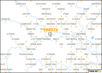 map of Shanzu