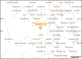 map of Shanzu