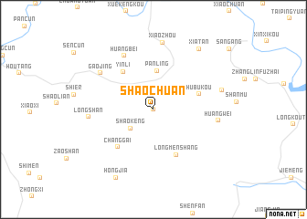 map of Shaochuan