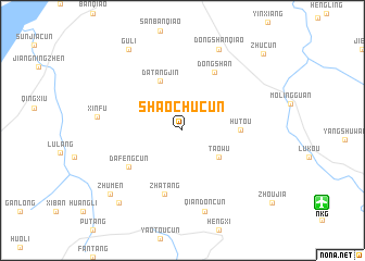 map of Shaochucun