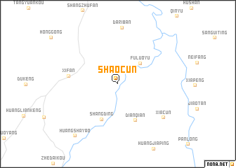 map of Shaocun