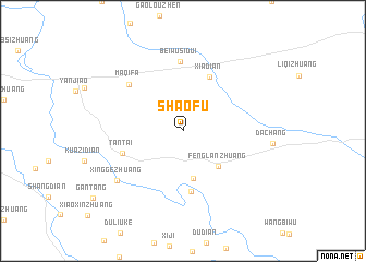 map of Shaofu