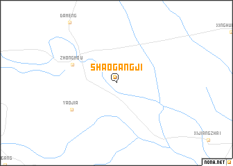 map of Shaogangji