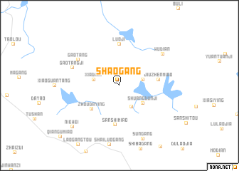 map of Shaogang