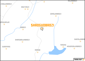 map of Shaoguobaozi