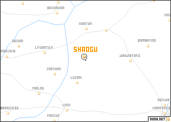 map of Shaogu