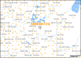 map of Shao-hui-tzu