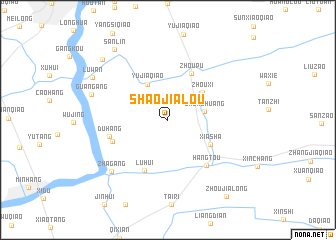map of Shaojialou