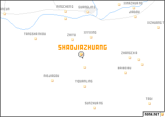 map of Shaojiazhuang