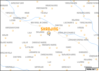 map of Shaojing