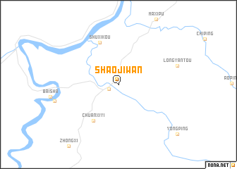 map of Shaojiwan