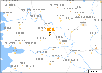 map of Shaoji