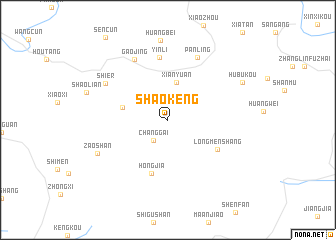 map of Shaokeng