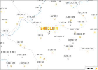 map of Shaolian