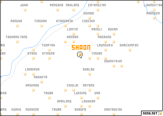 map of Sha-on