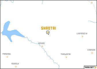 map of Shaotai