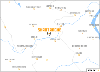 map of Shaotanghe